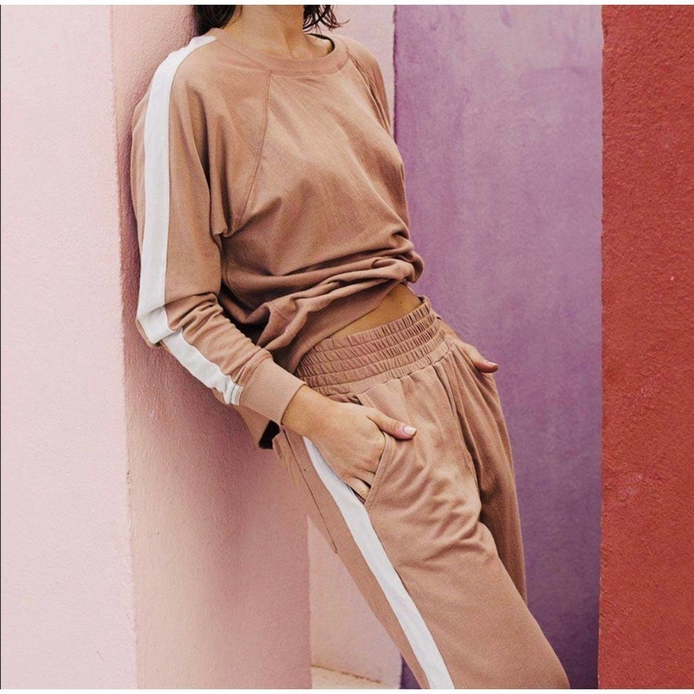 Acacia Wyoming Sweater In Barefoot Beige Size Sma… - image 1